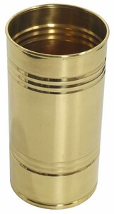 Casa Padrino Luxus Messing Schirmst�nder Gold H. 48,3 cm - Made in Italy