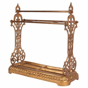 Casa Padrino Barock Aluminium Schirmst�nder Gold - Barockstil Deko Accessoires