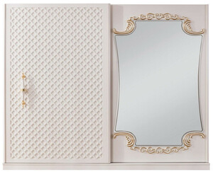 Casa Padrino Luxus Barock Schlafzimmerschrank Wei� / Gold - Massivholz Kleiderschrank mit 2 Schiebet�ren - Barock Schlafzimmer M�bel - Edel & Prunkvoll