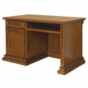 Casa Padrino Luxus Barock Schreibtisch Braun 140 cm - Barock B�ro M�bel