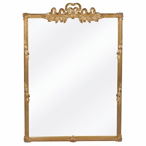 Casa Padrino Luxus Barock Spiegel Gold H. 130 cm - Barockstil M�bel