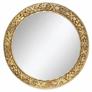 Casa Padrino Luxus Barock Spiegel Gold  100 cm - Barock M�bel - Made in Italy