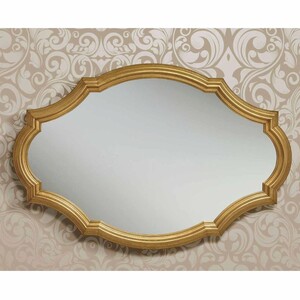 Casa Padrino Luxus Barock Spiegel Gold 128 cm - Barock Mbel - Made in Italy