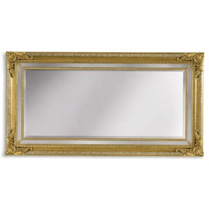 Casa Padrino Luxus Barock Spiegel Gold / Silber 196 cm - Barock M�bel - Made in Italy