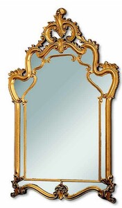 Casa Padrino Luxus Barock Spiegel Gold H. 165 cm - Made in Italy