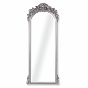 Casa Padrino Luxus Barock Spiegel Silber H. 180 cm - Barock M�bel - Made in Italy