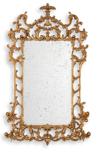 Casa Padrino Luxus Barock Spiegel Antik Gold - Prunkvoller Barockstil Wandspiegel mit antikem Spiegelglas - Luxus Mbel im Barockstil - Prunkvolle Barock Mbel - Edel & Prunkvoll