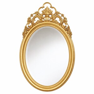 Casa Padrino Luxus Barock Spiegel Gold H. 121 cm - Barock M�bel - Made in Italy