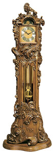 Casa Padrino Luxus Barock Standuhr Braun / Gold - Prunkvolle Massivholz Pendeluhr im Barockstil - Barock Interior - Barock Standuhren - Luxus Qualit�t - Made in Italy