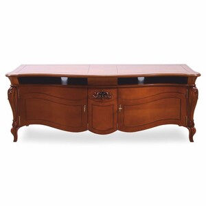 Casa Padrino Luxus Barock TV Schrank Braun 187 cm - Barock Wohnzimmer Mbel