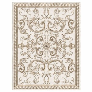 Casa Padrino Luxus Barock Wollteppich Beige - Verschiedene Gr��en