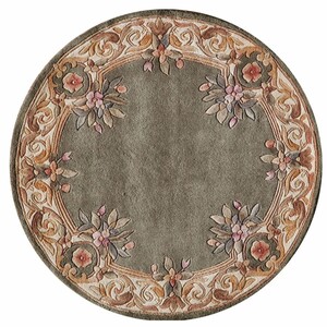 Casa Padrino Luxus Barock Wohnzimmer Teppich Grau / Bunt - Verschiedene Gr��en