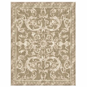 Casa Padrino Luxus Barock Wollteppich Taupe - Verschiedene Gr��en