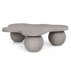 Casa Padrino Luxus Beton Couchtisch Grau 140 cm - Wohnzimmer & Garten M�bel