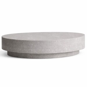 Casa Padrino Luxus Beton Couchtisch Grau 142 cm - Wohnzimmer & Garten M�bel
