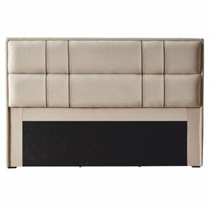 Casa Padrino Luxus Bett-Kopfteil Beige / Schwarz 200 cm - Hotel & Schlafzimmer Mbel