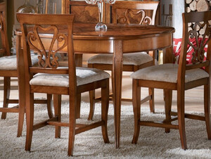 Casa Padrino Luxus Biedermeier Massivholz Esstisch Braun Intarsien - Ovaler ausziehbarer Esszimmertisch - Biedermeier Esszimmer M�bel - Luxus Qualit�t - Made in Italy