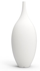 Casa Padrino Luxus Deko Blumentopf Matt Wei�  78 x H. 200 cm - Garten Deko