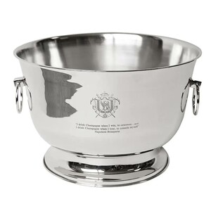 Casa Padrino Luxus Champagnerk�hler Silber  41,5 x H. 28 cm - Sektk�hler f�r mehrere Flaschen