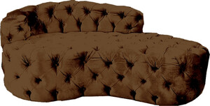 Casa Padrino Luxus Chesterfield Samt Chaiselongue - Verschieden Farben - Chesterfield Wohnzimmer M�bel