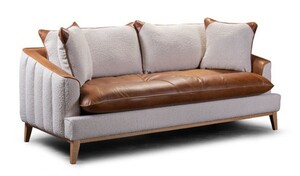 Casa Padrino Luxus Chesterfield Sessel Fuerta 115 x 85 x H. 95 cm - Eleganter Wohnzimmer Sessel mit Echtleder - Chesterfield Wohnzimmer M�bel
