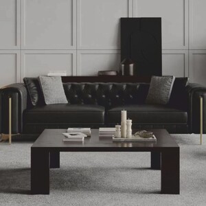 Casa Padrino Luxus Couchtisch Dunkelbraun 140 cm - Wohnzimmer & Hotel M�bel