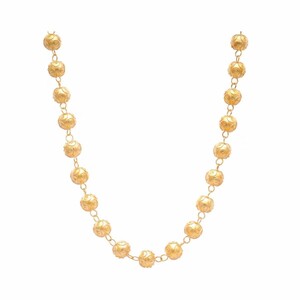 Casa Padrino Luxus Sterlingsliber Damen Halskette Gold - Vergoldeter Damenschmuck