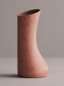 Casa Padrino Luxus Deko Blumentopf Rot H. 100 cm - Beton Pflanzentopf