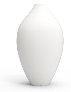 Casa Padrino Luxus Deko Blumentopf Matt Wei  91 x H. 155 cm - Garten Deko