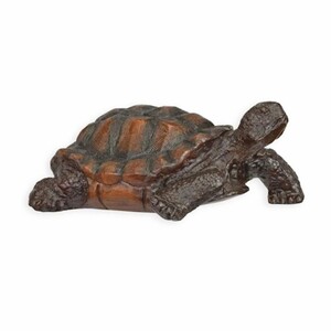 Casa Padrino Bronze Deko Skulptur Schildkr�te 28,5 cm - Deko Figur