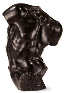 Casa Padrino Luxus Deko Torso Schwarz H. 34 cm - Made in Italy