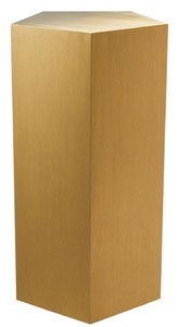 Casa Padrino Luxus Edelstahl Sule Kupferfarben 42 x 40 x H. 80 cm - Luxus Wohnzimmer Mbel