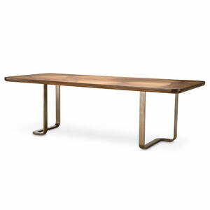 Casa Padrino Luxus Esstisch Braun / Bronze 240 cm - Hotel M�bel - Restaurant M�bel - Esszimmer M�bel - Luxus M�bel