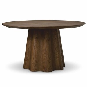 Casa Padrino Luxus Esstisch Dunkelbraun  140 cm - Hotel & Esszimmer M�bel