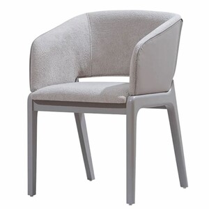 Casa Padrino Luxus Esszimmer Stuhl mit Armlehnen Grau H. 81 cm - Esszimmer M�bel