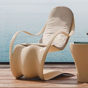 Casa Padrino Luxus Garten Sessel Beige H. 103 cm - Luxus Garten & Hotel M�bel