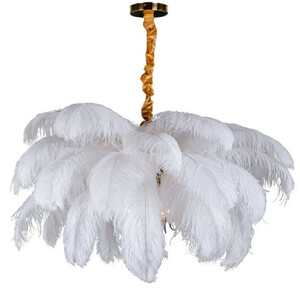 Casa Padrino Luxus H�ngeleuchte Palme Wei� / Gold 100 x 100 x H. 40 cm - Moderne H�ngelampe im Palmen Design - Luxus Leuchten - Luxus Qualit�t