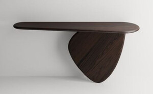 Casa Padrino Luxus Massivholz Konsole Dunkelbraun 160 x 45 x H. 80 cm - Eichenholz Konsolentisch - Wohnzimmer Mbel - Hotel Mbel - Luxus Mbel - Luxus Einrichtung