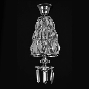 Casa Padrino Luxus Kristall H�ngeleuchte Silber  16 x H. 45 cm - Prunkvolle Messing H�ngeleuchte mit b�hmischem Kristallglas - Barock M�bel - Edel & Prunkvoll