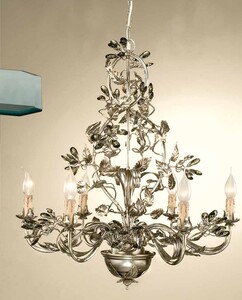 Casa Padrino Barock Kronleuchter  70 x H. 75 cm 6-flammig - Handgefertigte Leuchte aus Italien - Barock Leuchten