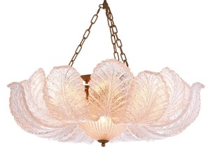 Casa Padrino Luxus Wohnzimmer Kronleuchter Antik Messing  85 x H. 30 cm