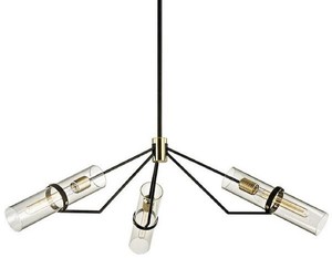 Casa Padrino Luxus Kronleuchter Bronze / Messing 127 x H. 37,5 cm - Designer Wohnzimmer Kronleuchter 