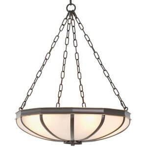 Casa Padrino Luxus Kronleuchter Bronze / Wei� 60 cm - Luxus M�bel - Luxus Interior