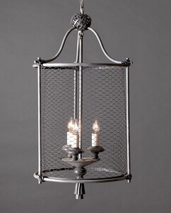 Casa Padrino Luxus Kronleuchter Grau  50 x H. 85 cm - Handgefertigter Kronleuchter aus Schmiedeeisen - Luxus Kollektion - Edel & Prunkvoll