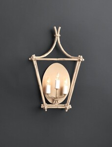 Casa Padrino Luxus Laterne Elfenbein B. 40 x T. 20 x H. 64 cm - Handgefertigte Laterne aus Schmiedeeisen - Luxus Kollektion - Edel & Prunkvoll