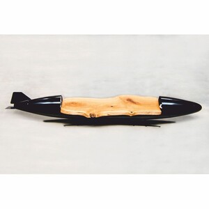 Casa Padrino Luxus Couchtisch in Torpedo Form 560 cm - Original Zusatztank Tornado Fighter deutsche Luftwaffe