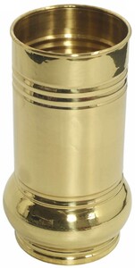 Casa Padrino Luxus Messing Schirmst�nder Gold  22,5 x H. 47,8 cm - Made in Italy