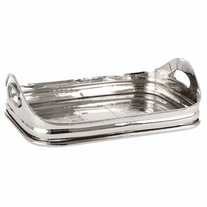 Casa Padrino Metall Serviertablett Silber 38 cm - Gastronomie Accessoires