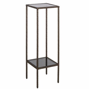 Casa Padrino Luxus S�ule Bronze / Schwarz H. 91 cm - Luxus Wohnzimmer M�bel
