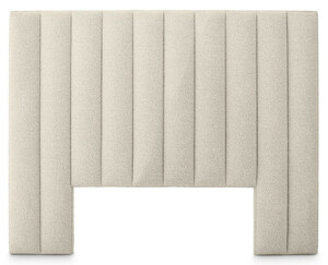 Casa Padrino Luxus Bett-Kopfteil Cremefarben 232 x 14 x H. 178,5 cm - Schlafzimmer M�bel - Hotel M�bel - Luxus Qualit�t